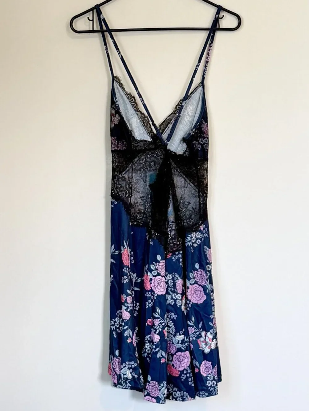 NWT Cupshe Dreamland Floral Print Lace Pajama Slip - Size: Small